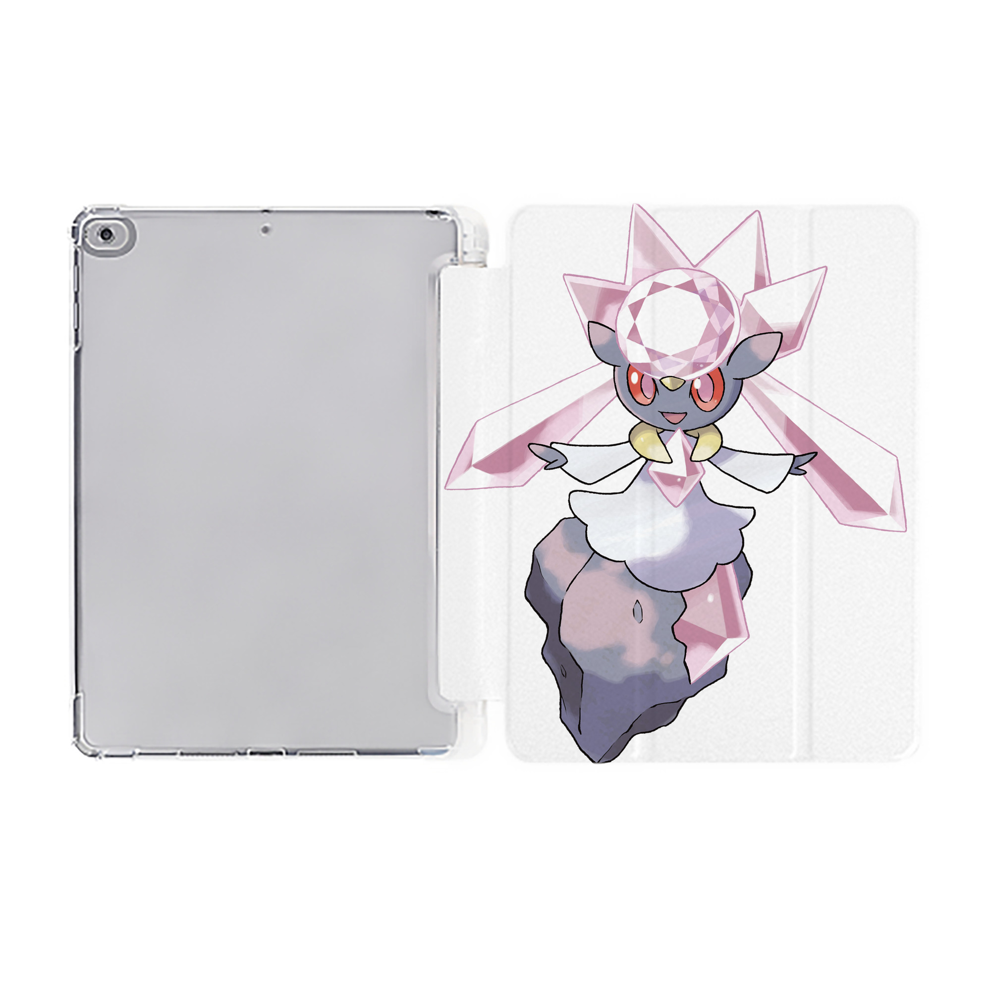 （画像用） ポケットモンスター Pokémon IPad ケース ペン収納付き 三つ折りスタンド PUレザー×シリコン 対応機種9.5/10.5/10.9インチ